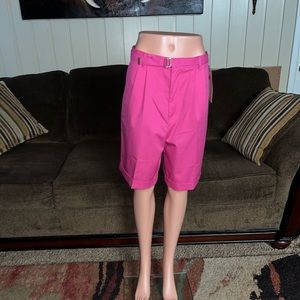 Chic • Pink • Vintage • 1980’s • Mom Short • Size 14 • New W/Tags